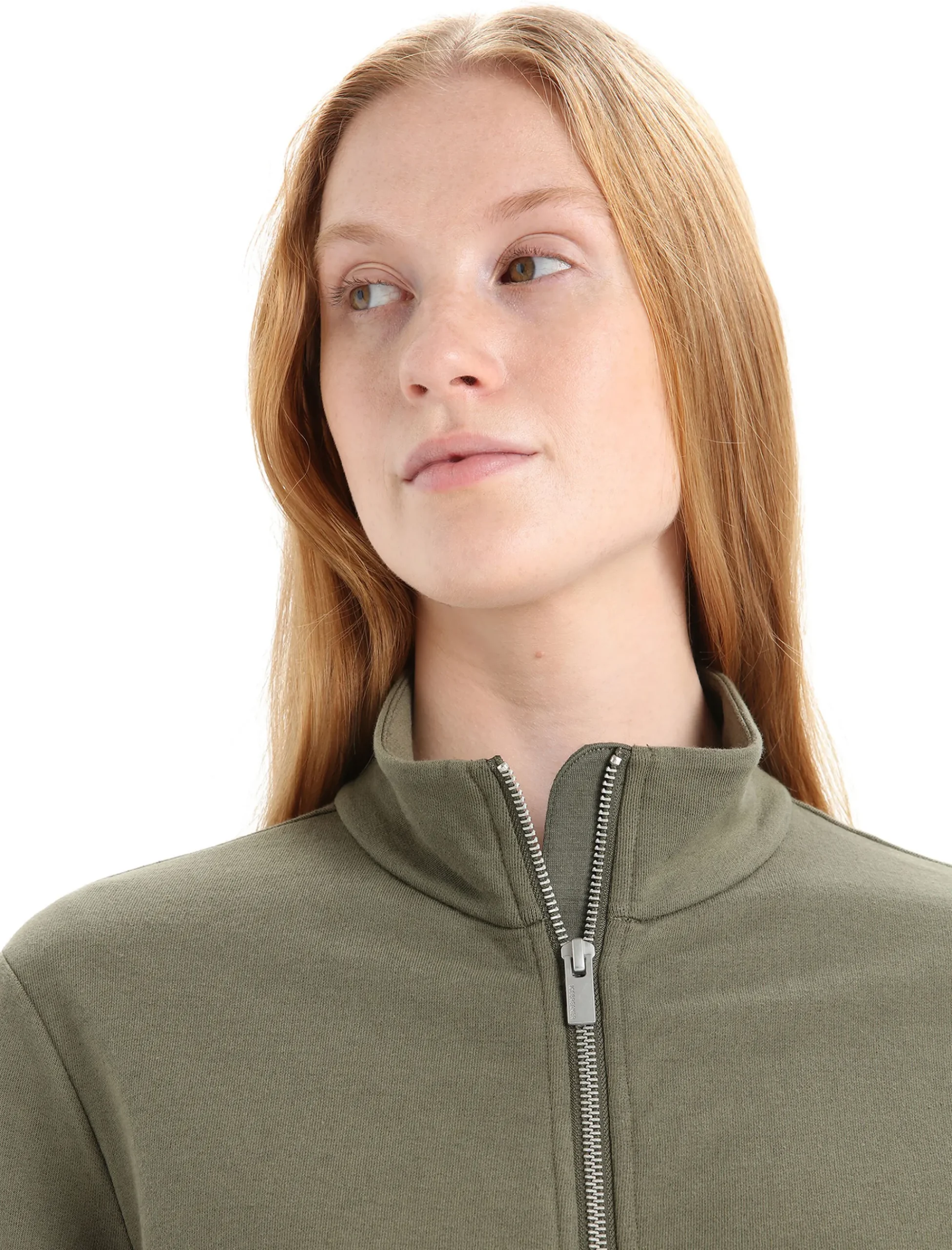 Fashion Icebreaker Merino Central Classic Zip-Jacke Damen Loden