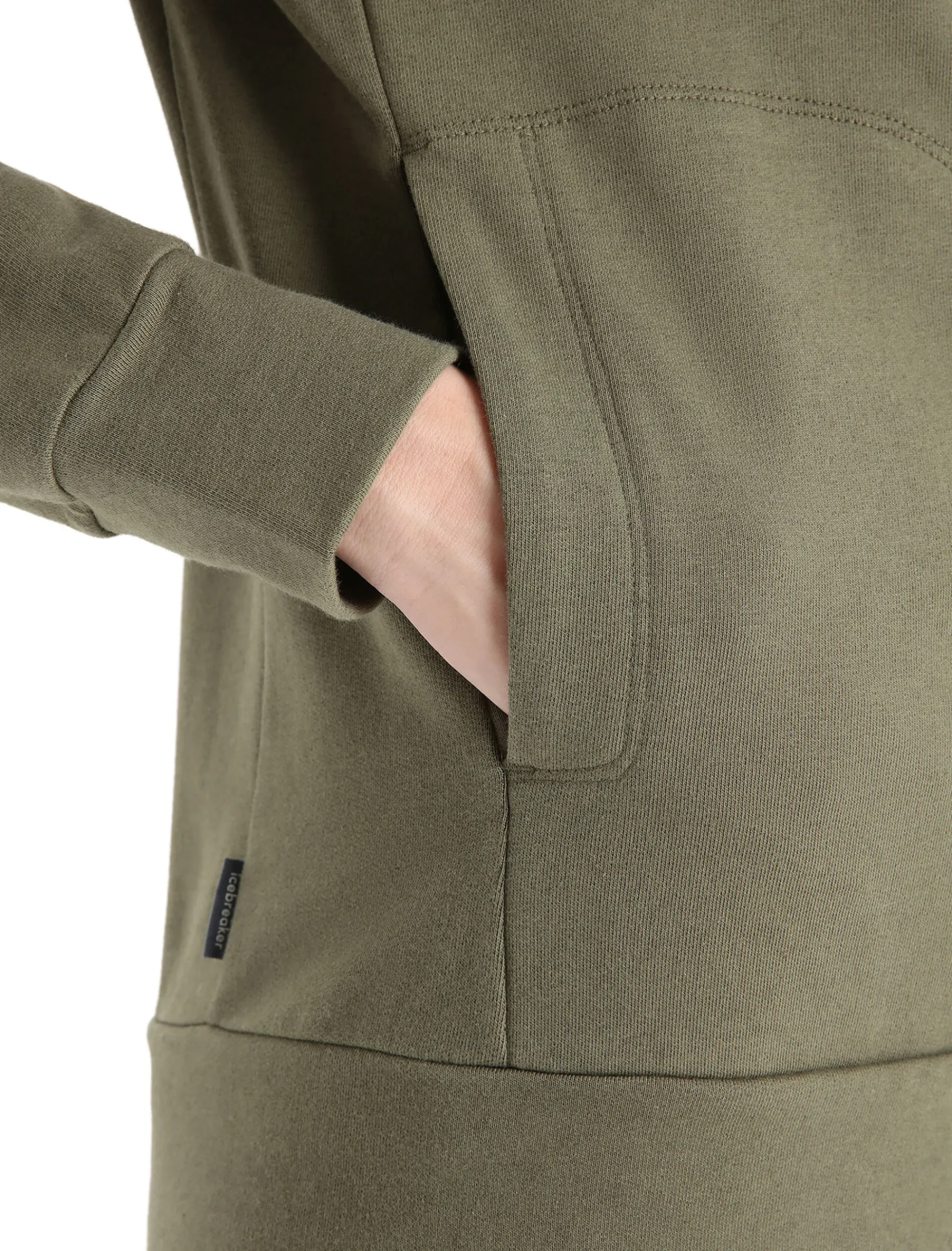 Fashion Icebreaker Merino Central Classic Zip-Jacke Damen Loden