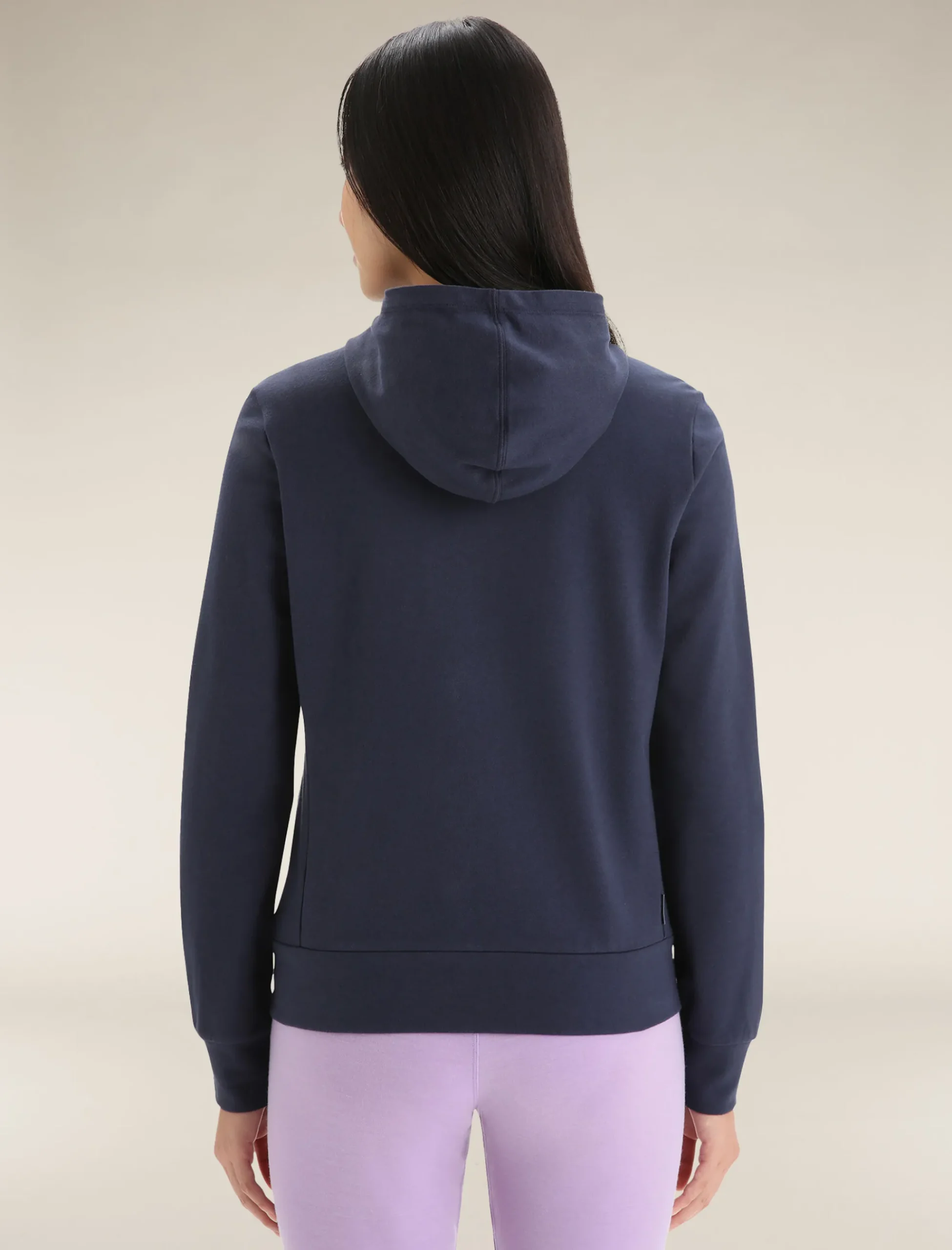 Best Sale Icebreaker Merino Central Classic Zip-Hoodie Damen Midnight Navy