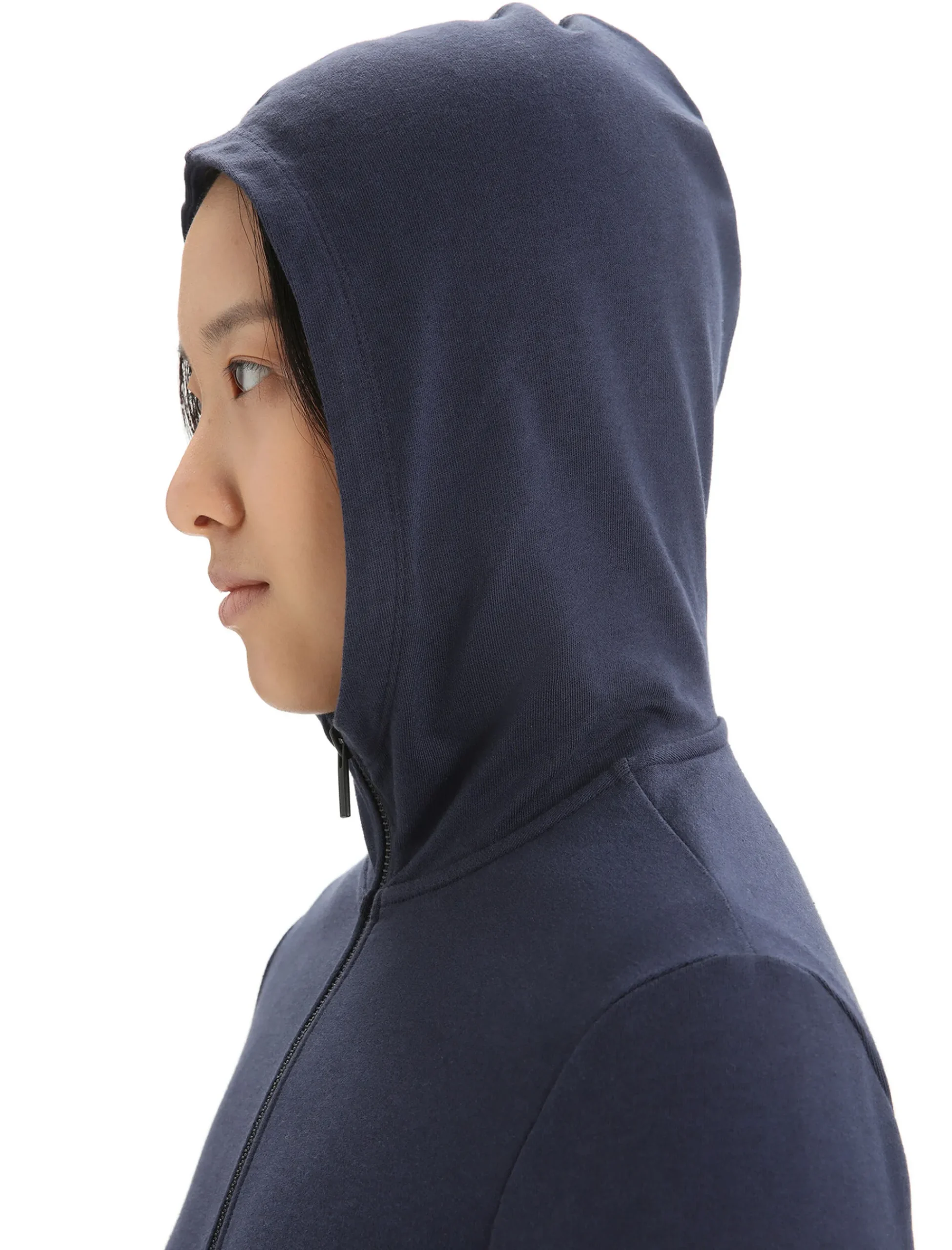 Best Sale Icebreaker Merino Central Classic Zip-Hoodie Damen Midnight Navy