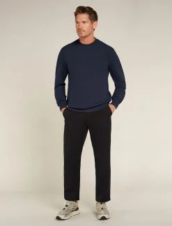 Best Sale Icebreaker Merino Central Ii Sweatshirt Herren Midnight Navy