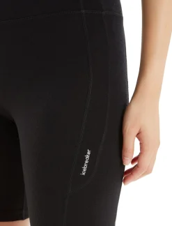 Hot Icebreaker Merino Fastray High Rise Shorts Damen Black