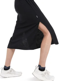 Best Sale Icebreaker Merino Granary Kleid Damen Black