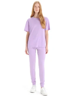 Cheap Icebreaker Merino Granary T-Shirt Damen Purple Gaze