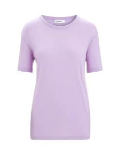 Cheap Icebreaker Merino Granary T-Shirt Damen Purple Gaze