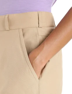 Hot Icebreaker Merino Hike Hose Damen Sand