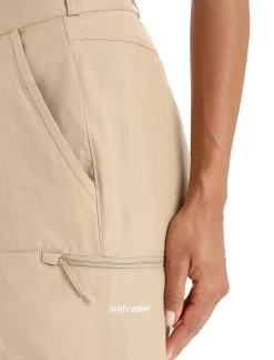 Hot Icebreaker Merino Hike Hose Damen Sand