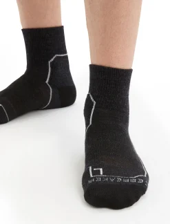 New Icebreaker Merino Hike+ Light Socken Mini Herren Jet Heather