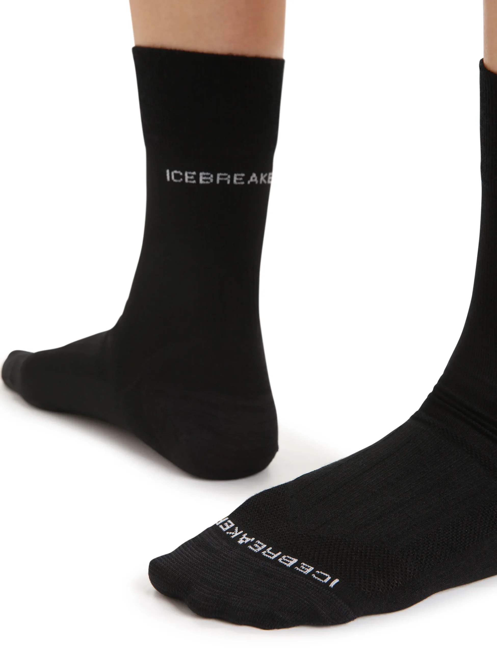 Flash Sale Icebreaker Merino Hike Liner-Socken Crew Damen Black