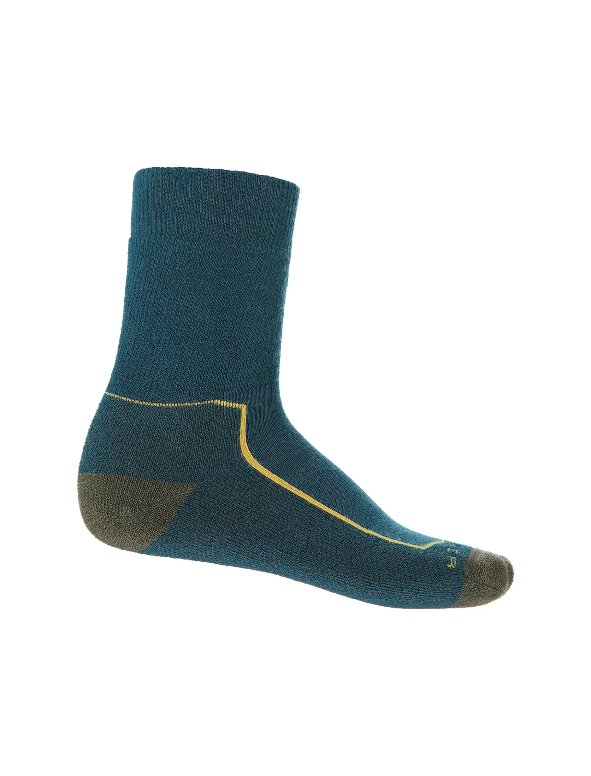 Cheap Icebreaker Merino Hike+ Medium Socken Crew Herren Green Glory/Loden