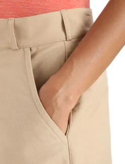 Store Icebreaker Merino Hike Shorts Damen Sand
