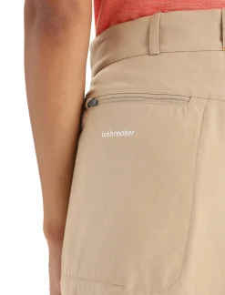 Store Icebreaker Merino Hike Shorts Damen Sand