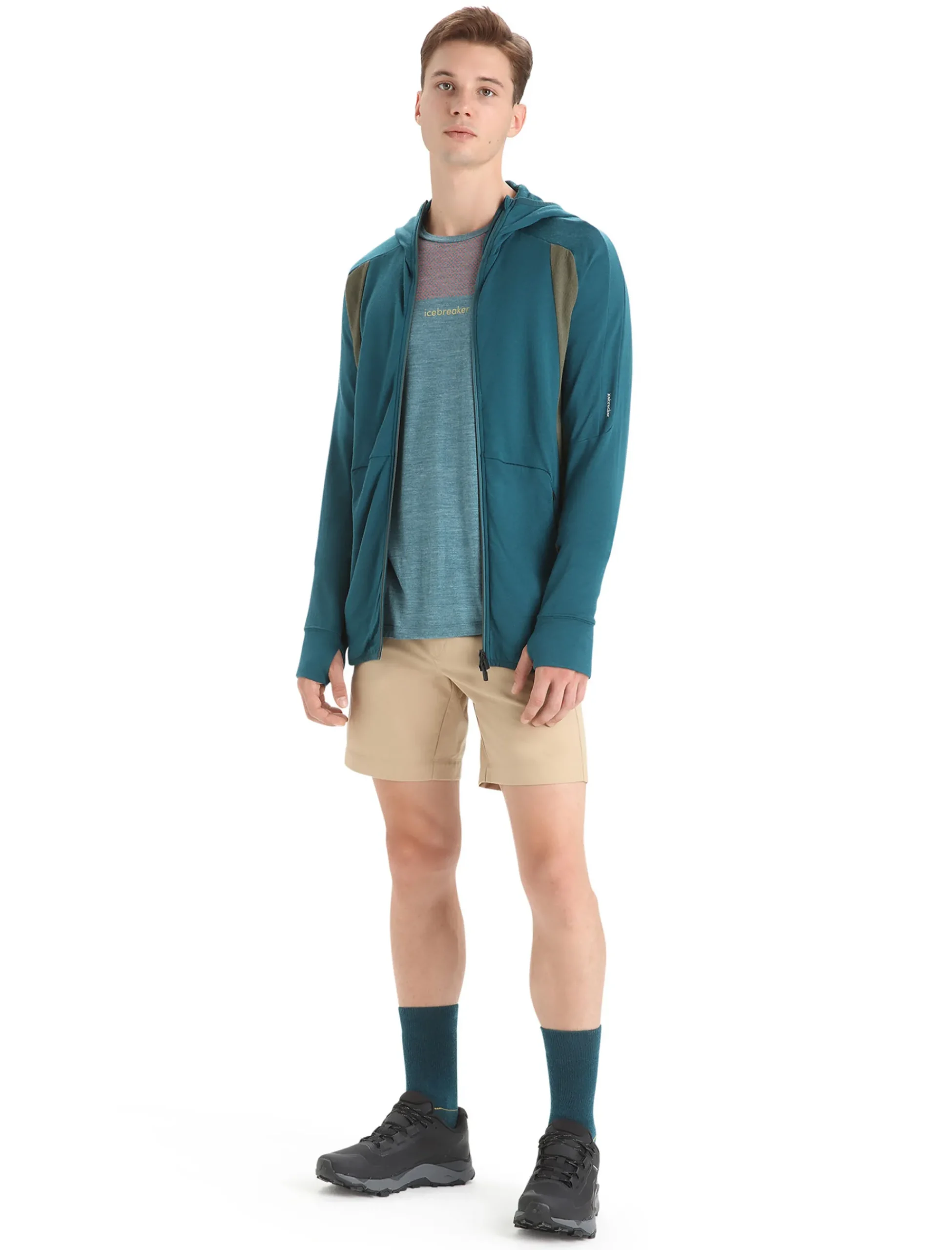 Flash Sale Icebreaker Merino Hike Shorts Herren Sand