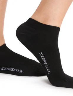 Best Icebreaker Merino Lifestyle Feinstricksocken No Show Damen Black/Snow
