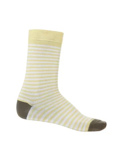 Discount Icebreaker Merino Lifestyle Feinstricksocken Crew Stripe Herren Summer/Loden