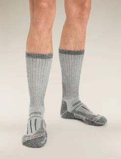 Online Icebreaker Merino Mountaineer Socken Wadenmitte Herren Jet Heather/Espresso