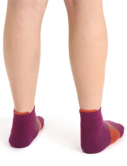 Cheap Icebreaker Merino Multisport Light Micro Socks Herren Go Berry/Vibrant Earth