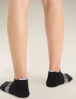 Best Icebreaker Merino Multisport Light Socken Micro Damen Black/Snow