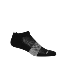 Best Icebreaker Merino Multisport Light Socken Micro Damen Black/Snow
