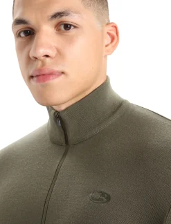 Best Icebreaker Merino Original Half Zip Langarmpullover Herren Loden