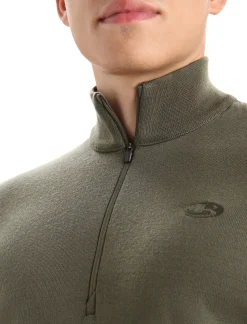 Best Icebreaker Merino Original Half Zip Langarmpullover Herren Loden