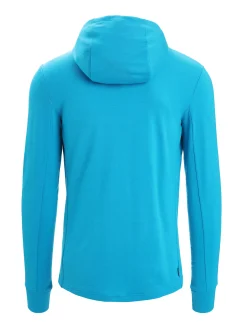 Cheap Icebreaker Merino Quantum Iii Zip-Hoodie Herren Geo Blue/Royal Navy