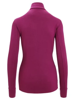 Outlet Icebreaker Merino Quantum Iii Zip-Jacke Damen Go Berry