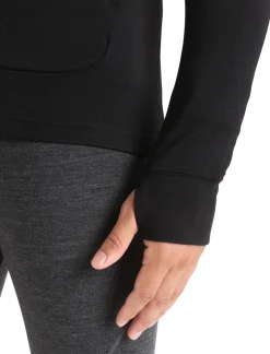 Cheap Icebreaker Merino Quantum Iii Zip-Jacke Herren Black