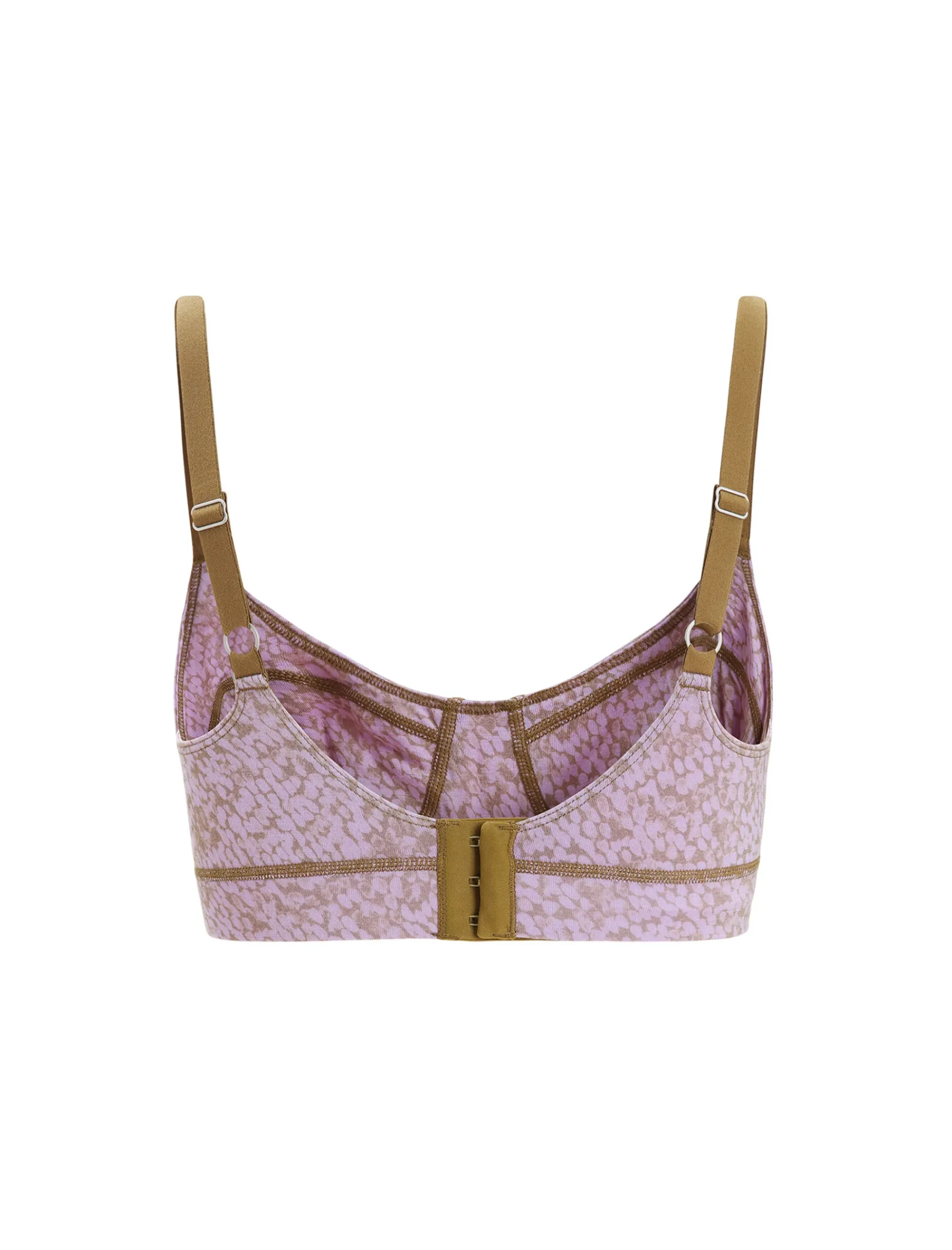 Hot Icebreaker Merino Queens Clasp Bh Damen Algae/Purple Haze