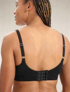 Online Icebreaker Merino Queens Clasp Bh Damen Black