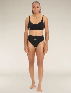 Online Icebreaker Merino Queens Clasp Bh Damen Black