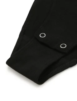 Fashion Icebreaker Merino Queens Langarm-Bodysuit Mit Stehkragen Damen Black