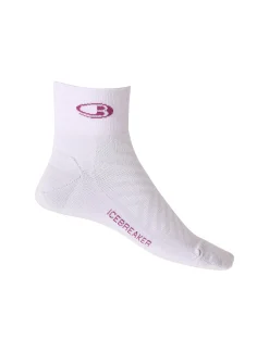 Fashion Icebreaker Merino Run+ Ultralight Socken Mini Damen Purple Gaze/Go Berry