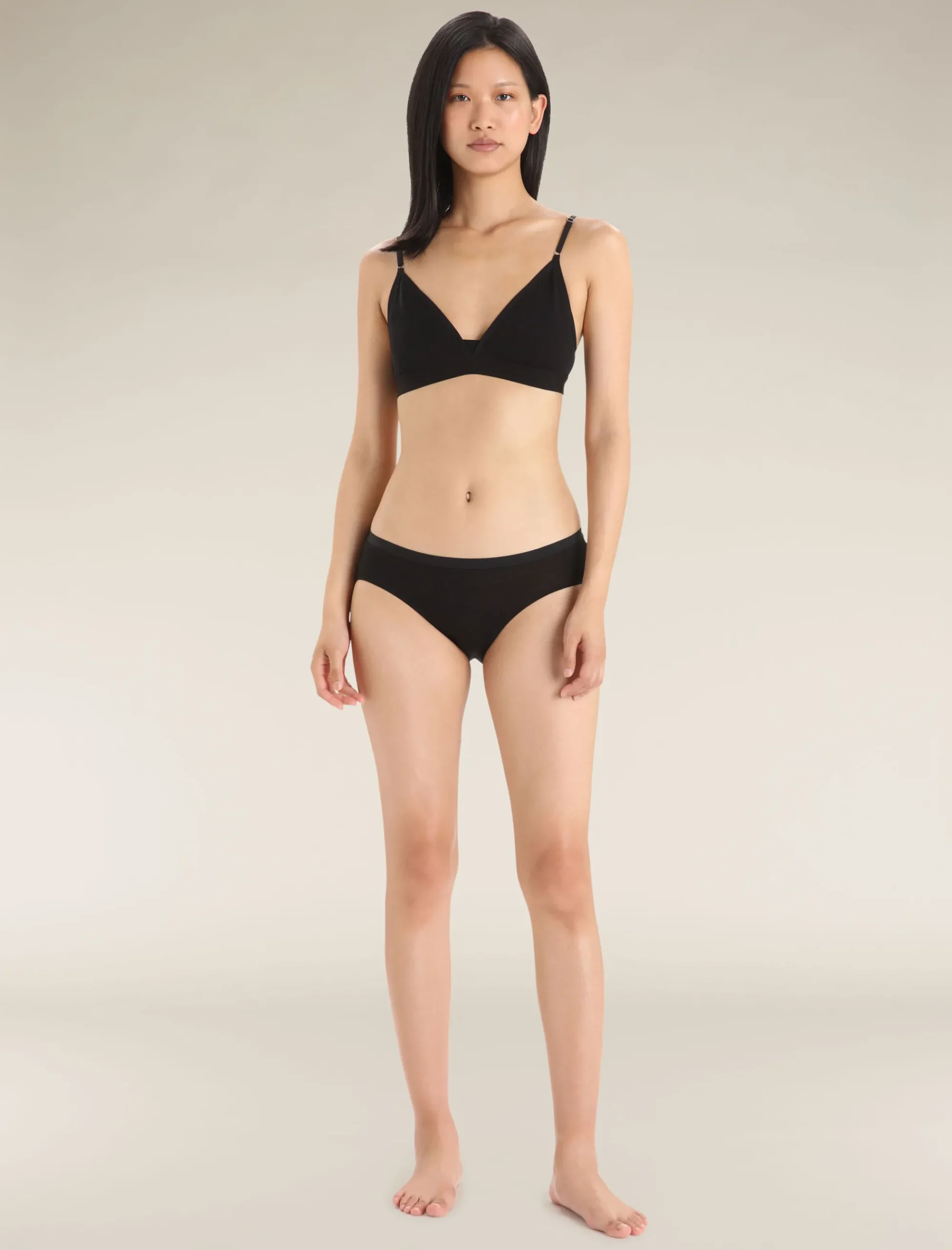 Clearance Icebreaker Merino Siren Hipkini Damen Black