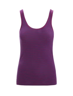 Online Icebreaker Merino Siren Tanktop Damen Go Berry/Royal Navy