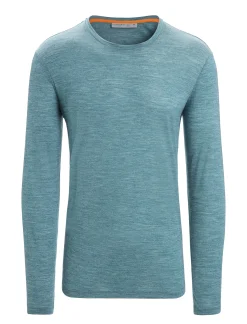 Outlet Icebreaker Merino Sphere Ii Langarmshirt Herren Green Glory Heather