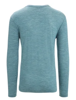 Outlet Icebreaker Merino Sphere Ii Langarmshirt Herren Green Glory Heather