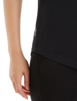 Cheap Icebreaker Merino Sphere Ii Tanktop Damen Black