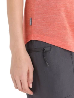 Store Icebreaker Merino Sphere Ii Tanktop Damen Vibrant Earth Heather