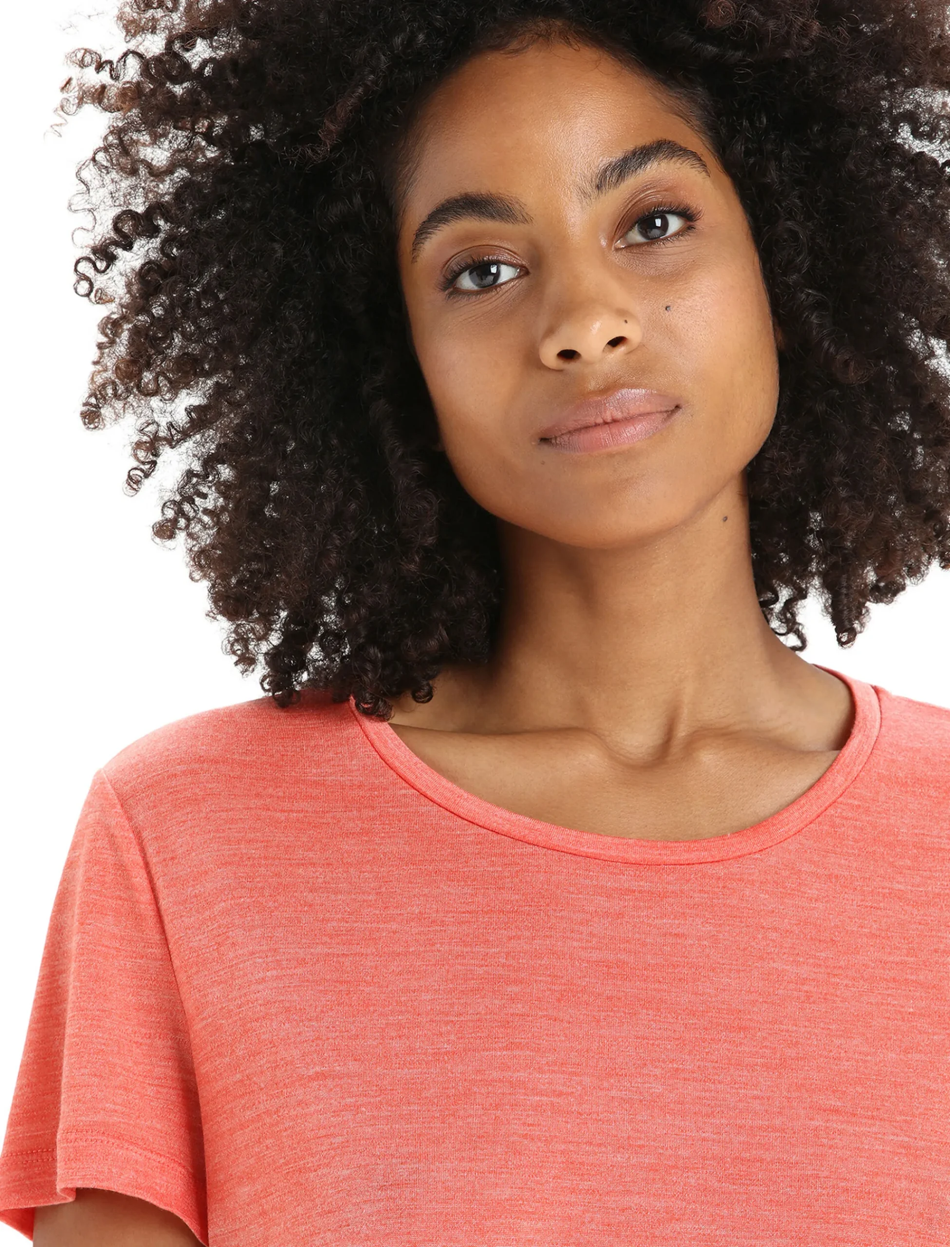 New Icebreaker Merino Sphere Ii T-Shirt Damen Vibrant Earth Heather