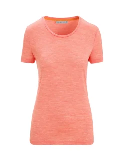 New Icebreaker Merino Sphere Ii T-Shirt Damen Vibrant Earth Heather