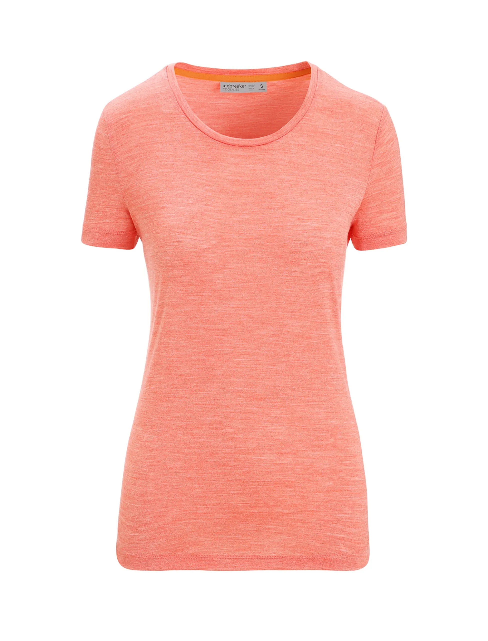 New Icebreaker Merino Sphere Ii T-Shirt Damen Vibrant Earth Heather