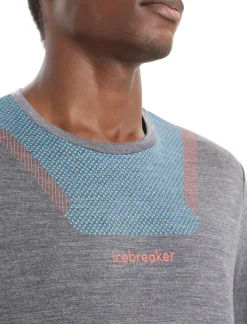 Best Sale Icebreaker Merino Sphere Ii T-Shirt Hitt Herren Midnight Navy Heather