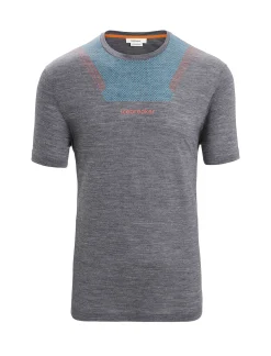 Best Sale Icebreaker Merino Sphere Ii T-Shirt Hitt Herren Midnight Navy Heather