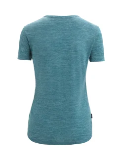 Cheap Icebreaker Merino Sphere Ii T-Shirt Trail Damen Green Glory Heather