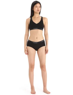Best Icebreaker Merino Sprite Hot Pants Damen Black