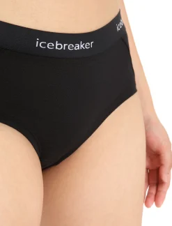 Best Icebreaker Merino Sprite Hot Pants Damen Black