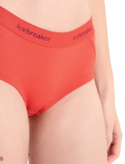 Best Icebreaker Merino Sprite Hot Pants Damen Vibrant Earth