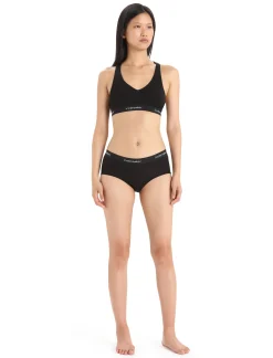 Store Icebreaker Merino Sprite Racerback Bh Damen Black