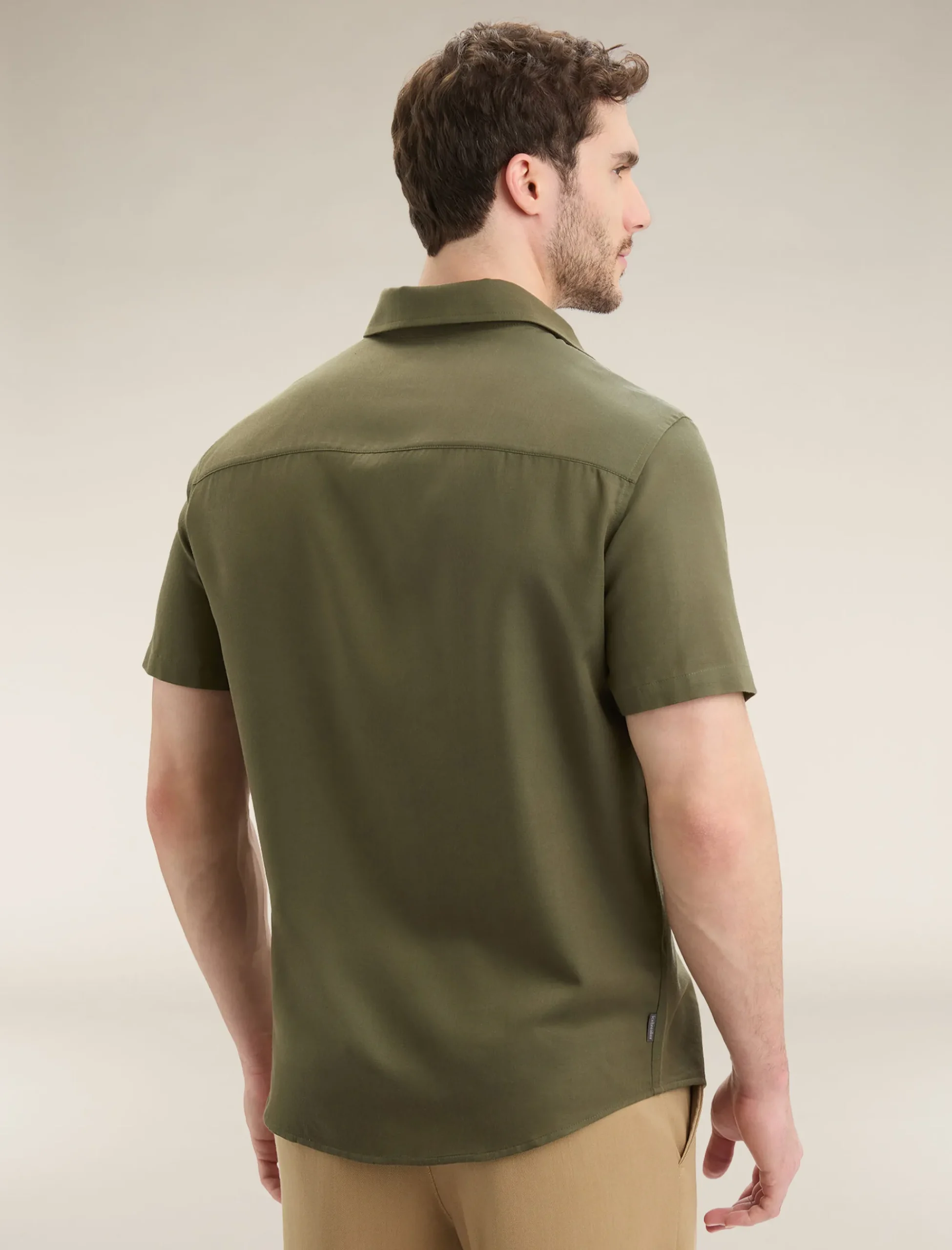 Best Icebreaker Merino Steveston Kurzarmhemd Herren Loden